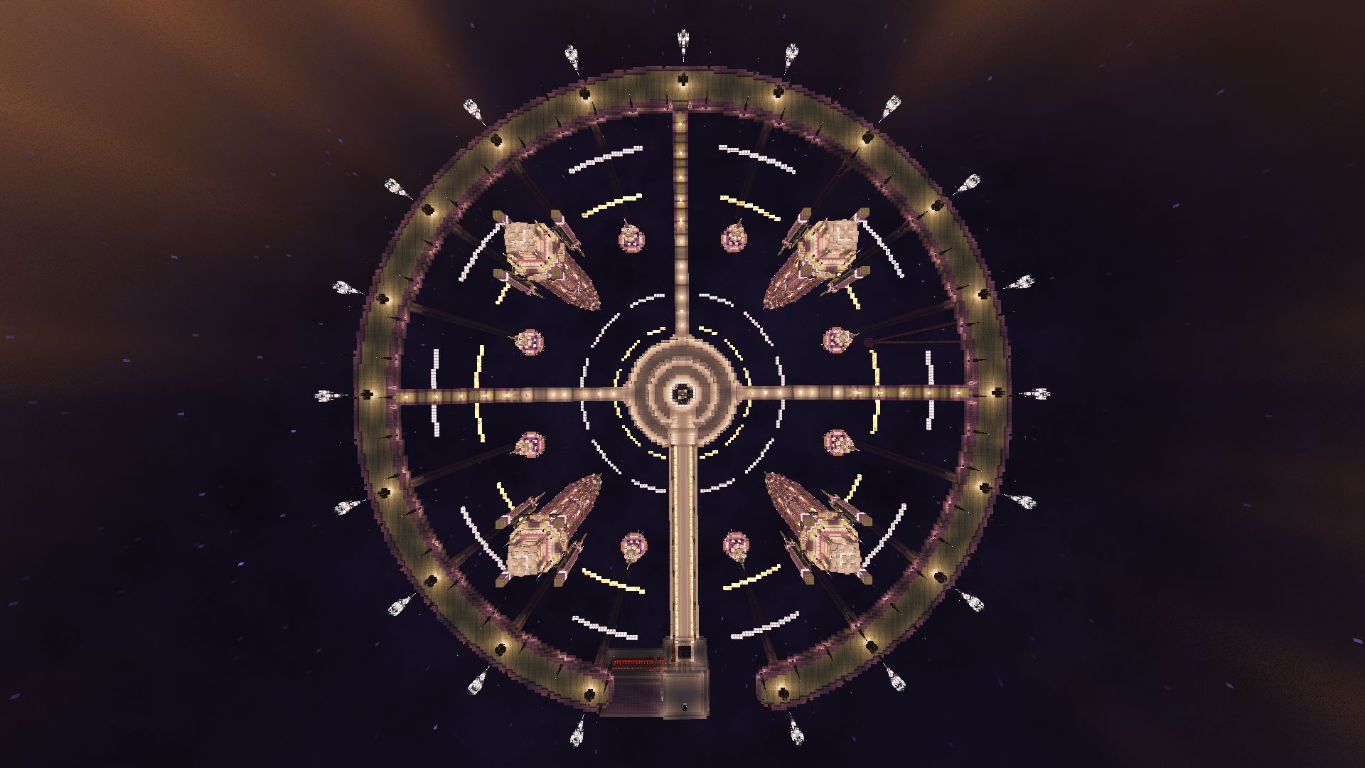 末地主城俯视图